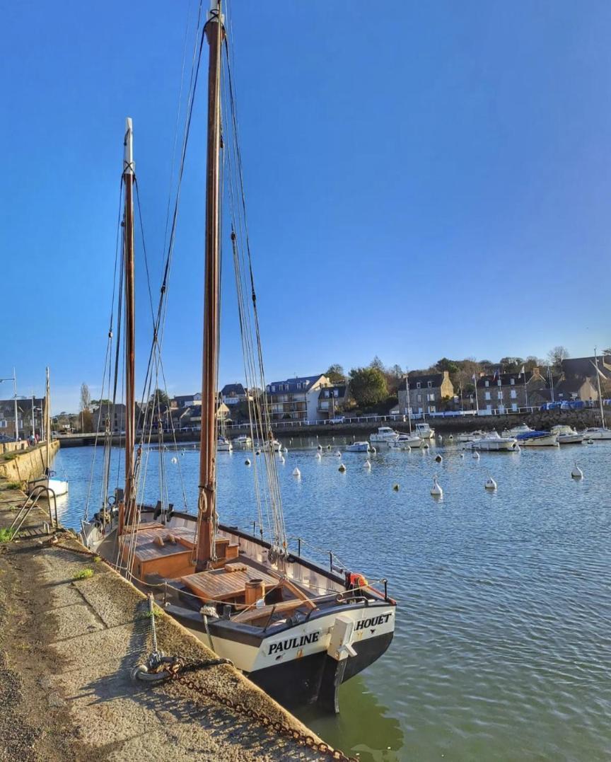 Appart' Avec Grande Terrasse Vue Mer -50M Plage Et Du Sentier De Randonnee Planguenoual ภายนอก รูปภาพ
