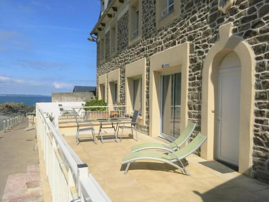 Appart' Avec Grande Terrasse Vue Mer -50M Plage Et Du Sentier De Randonnee Planguenoual ภายนอก รูปภาพ
